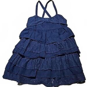 Cherokee layered ruffled dress size 6/6X